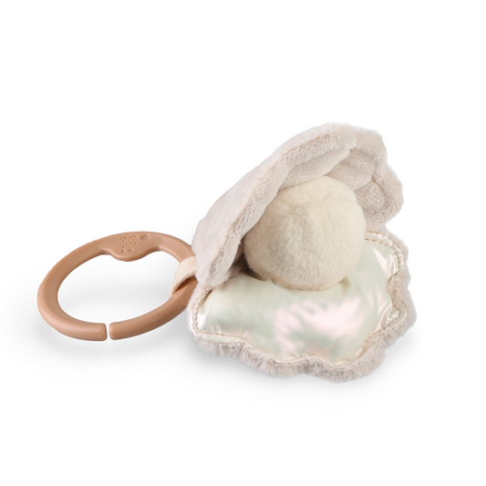 Oyster Handheld Baby Rattle