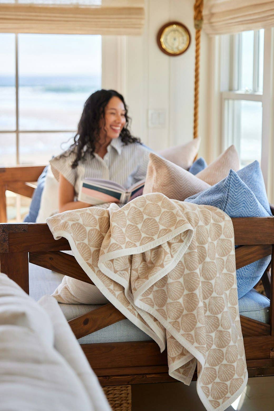 Seashells Oak Blanket: Original
