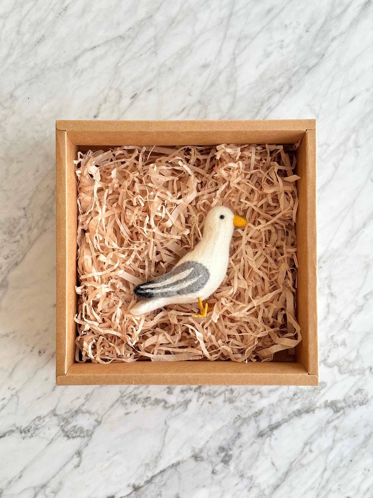 Seagull - Felt Ornament