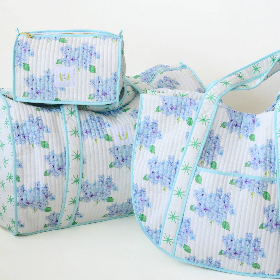 Cosmetic Pouch, Hydrangea