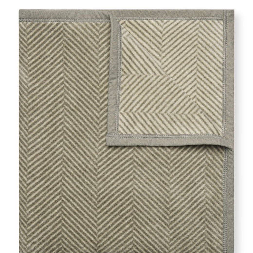 Harborview Herringbone Dune Blanket: Original Size