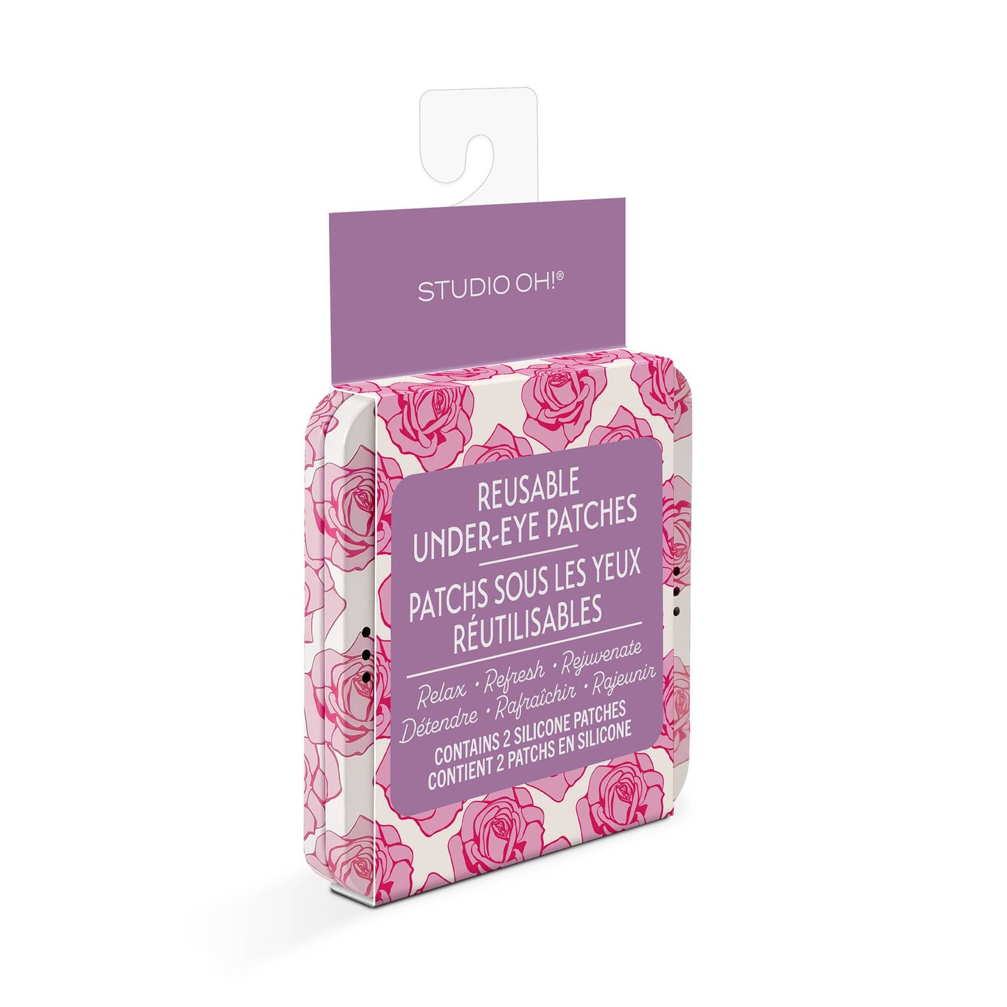 Petite Rose Reusable Under-Eye Patches