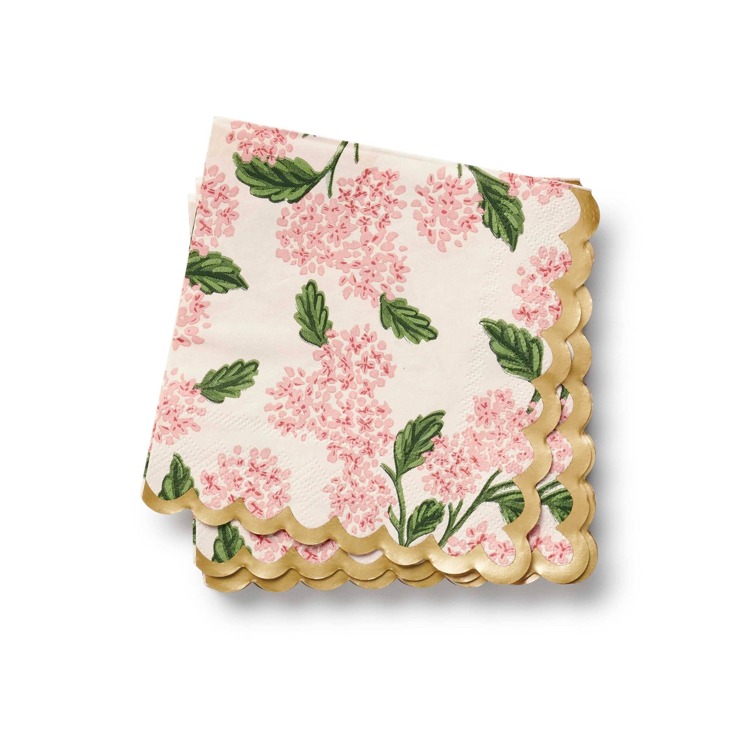 Pink Hydrangea Cocktail Napkins
