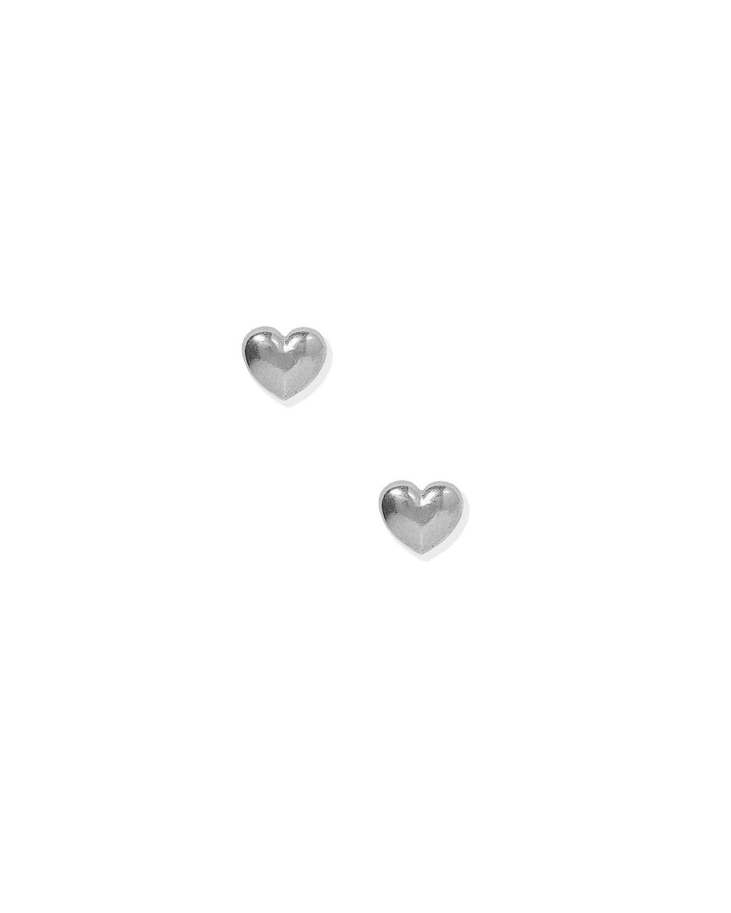 Screwback Stud Earrings - Hadley Silver