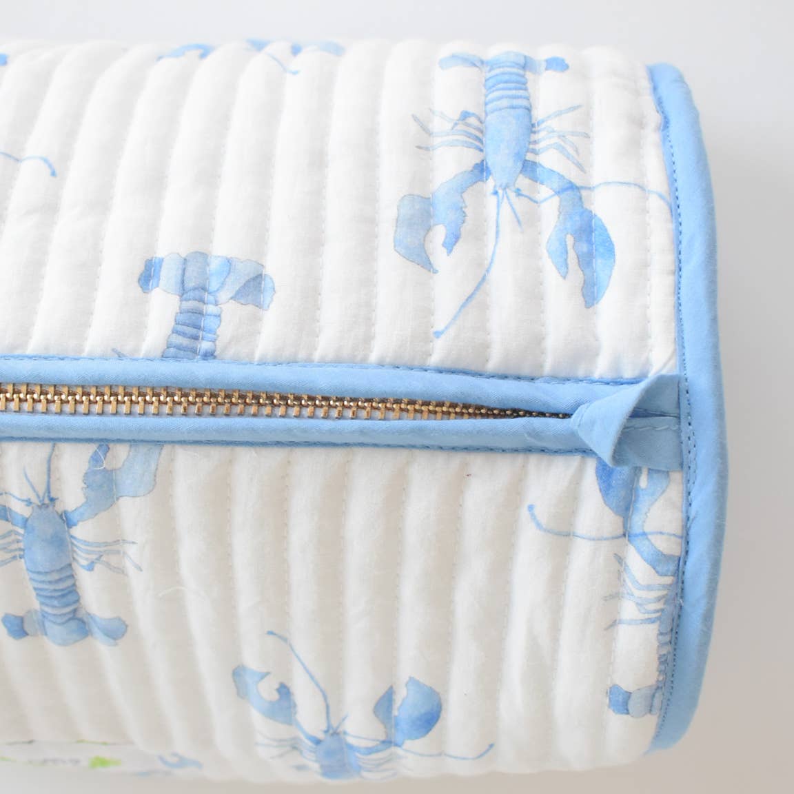 Cosmetic Pouch, Blue Lobster