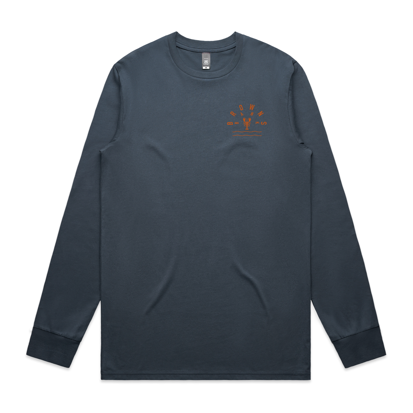 Arched Browns Bank Lobster Long Sleeve - Atlantic Blue