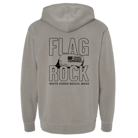 Flag Rock Hoodie - Unisex (Cement)