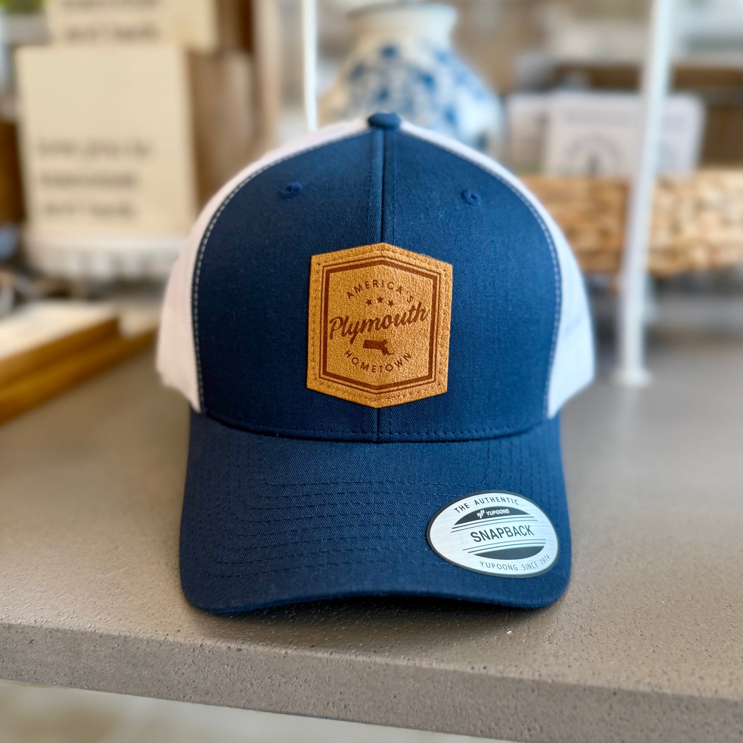 Americas Hometown Trucker Hat - Navy/White