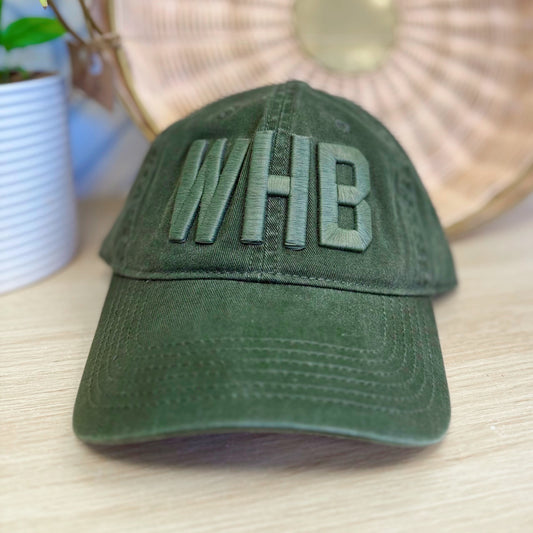 WHB Hat - Olive Monochrome