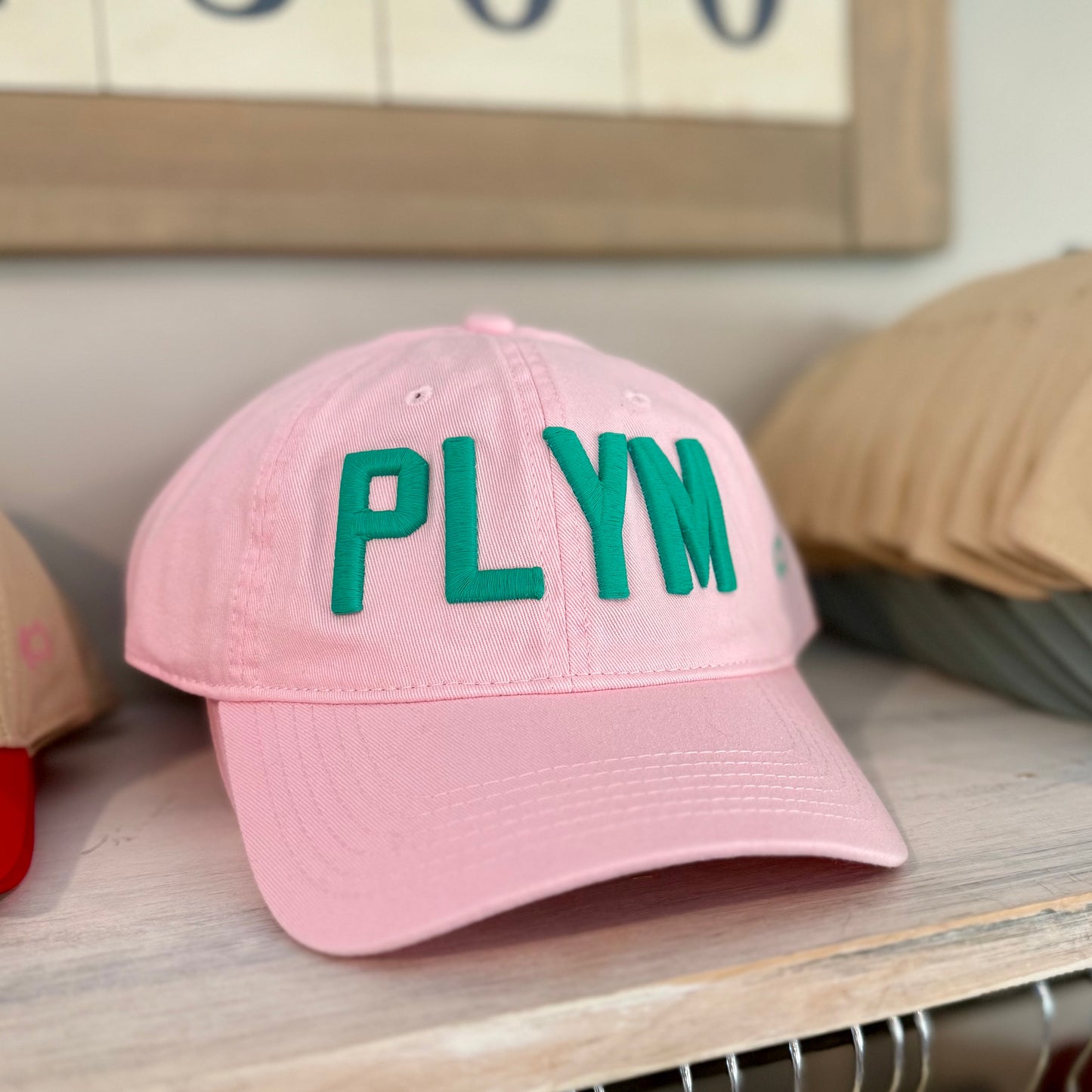 PLYM Hat - Pink/Seafoam