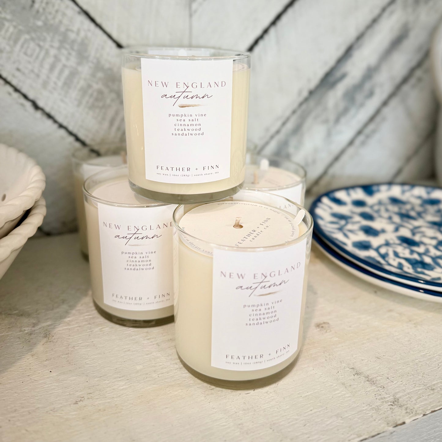 New England Autumn Candle