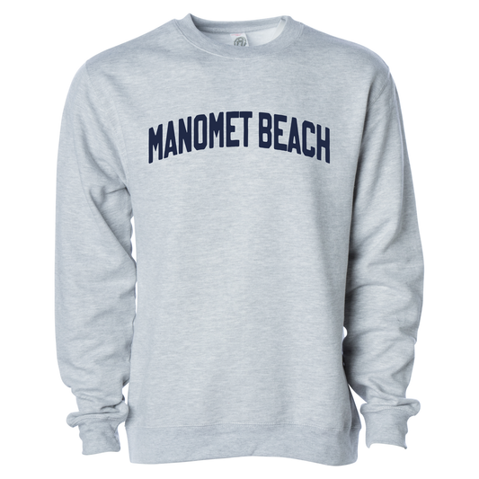 Manomet Beach - Grey/Navy Classic Crew 2025