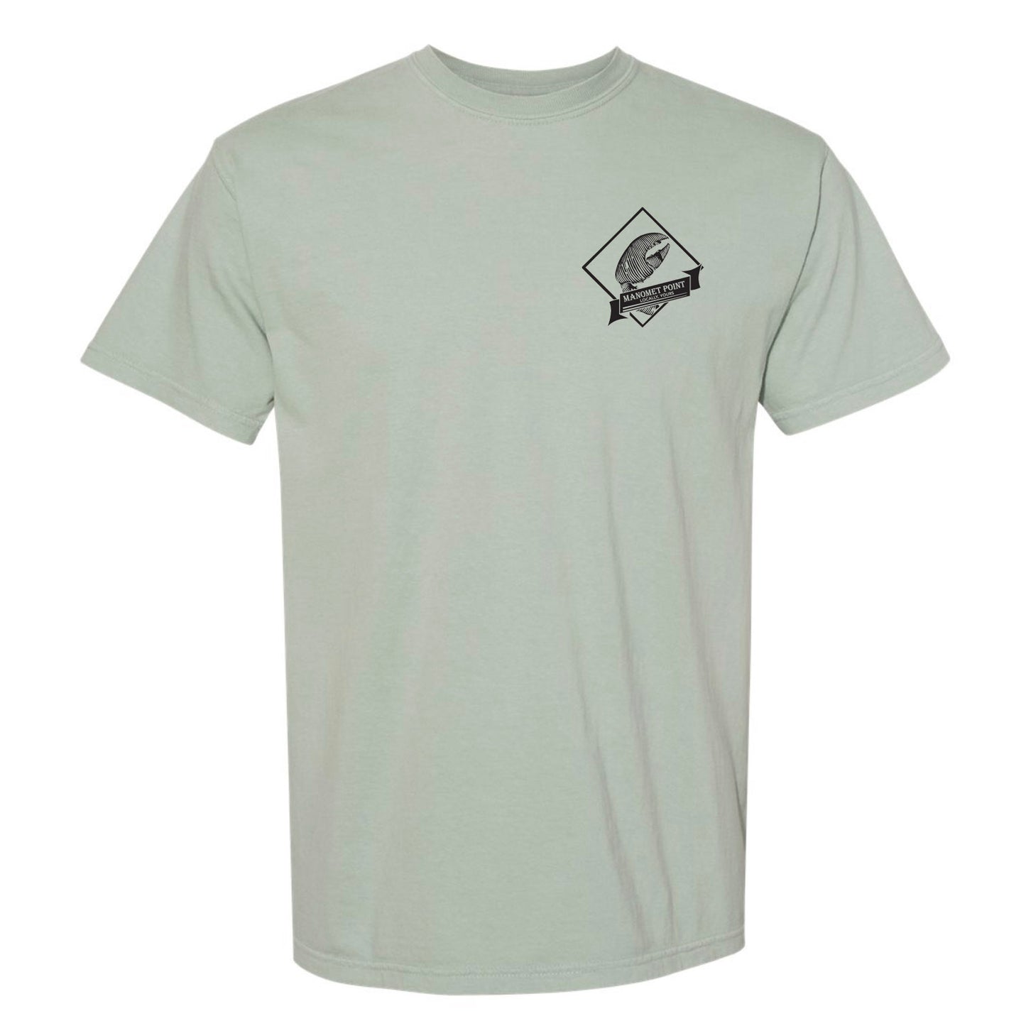 Sage Lobster Claw T-shirt - Manomet Point