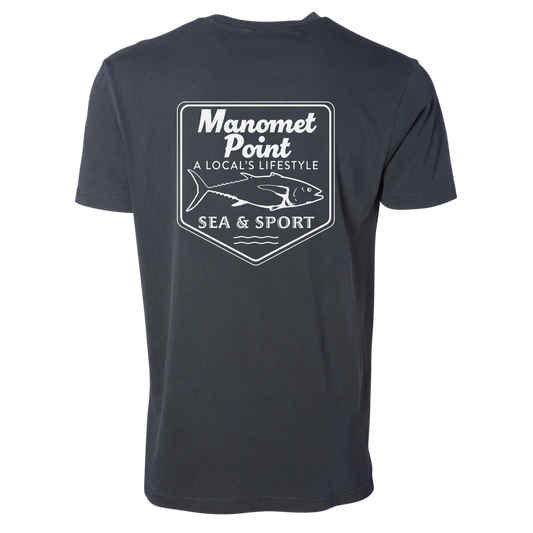 Tuna Sea + Sport Manomet T-Shirt - Distressed Black