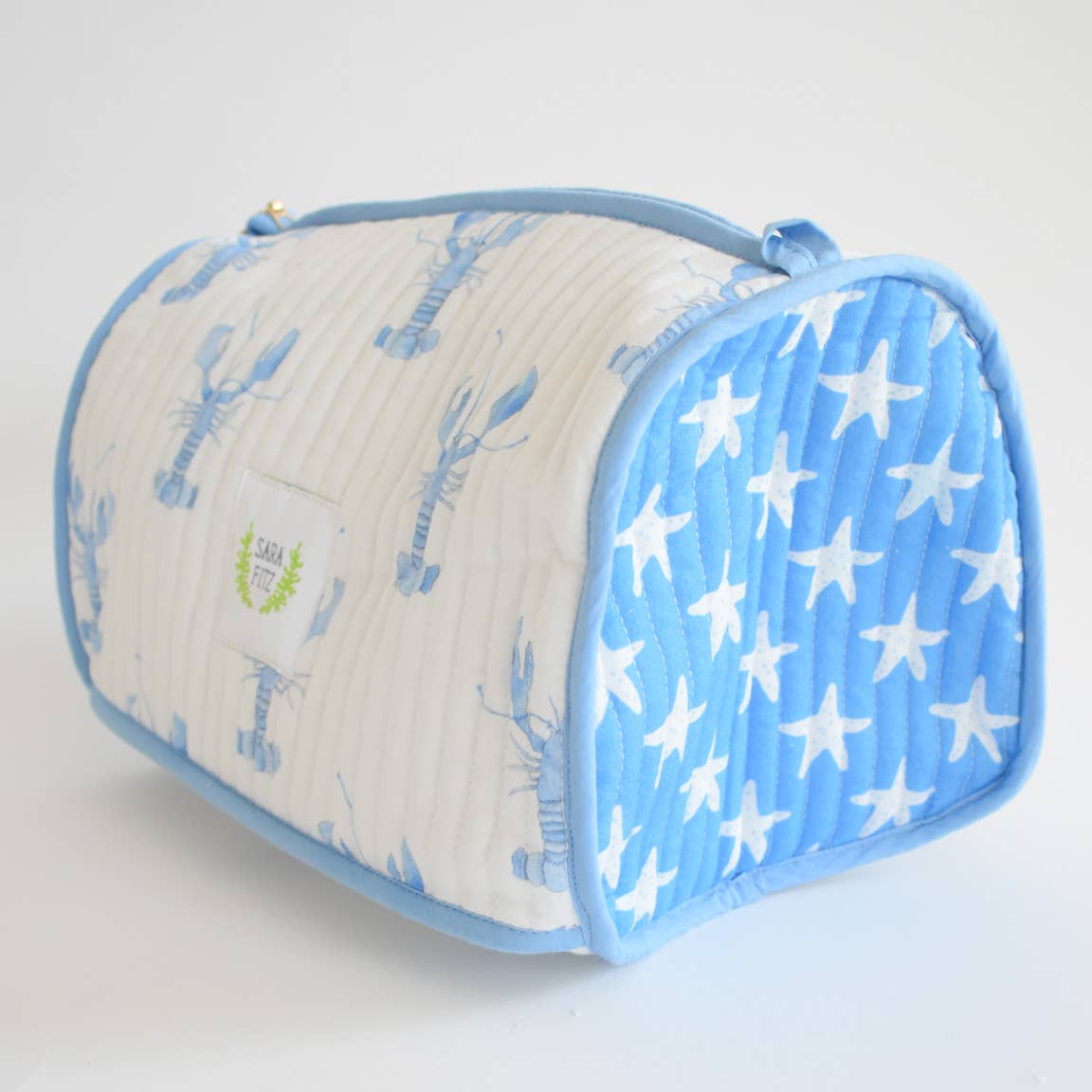 Cosmetic Pouch, Blue Lobster