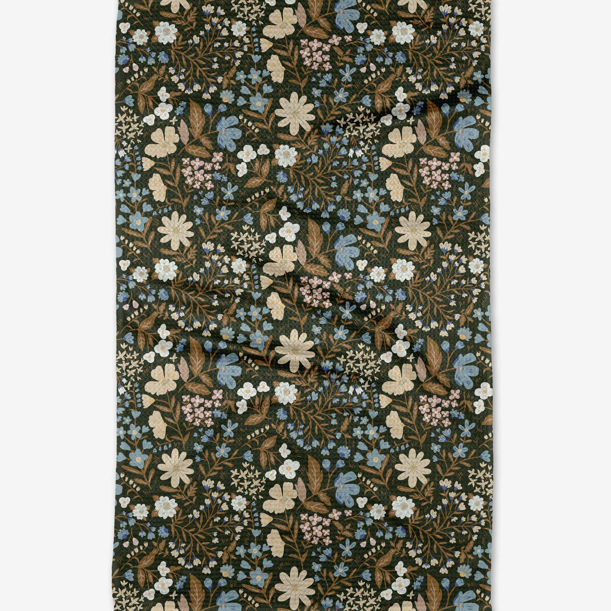Cottage Meadow Sepia Tea Towel