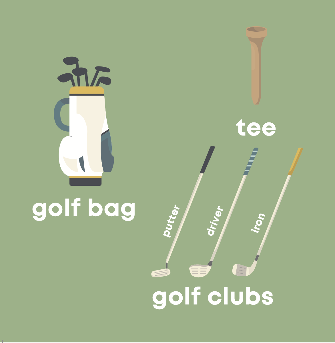 Golf Baby - Board Book