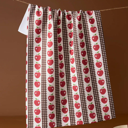 Apple Picking Day Tea Towel