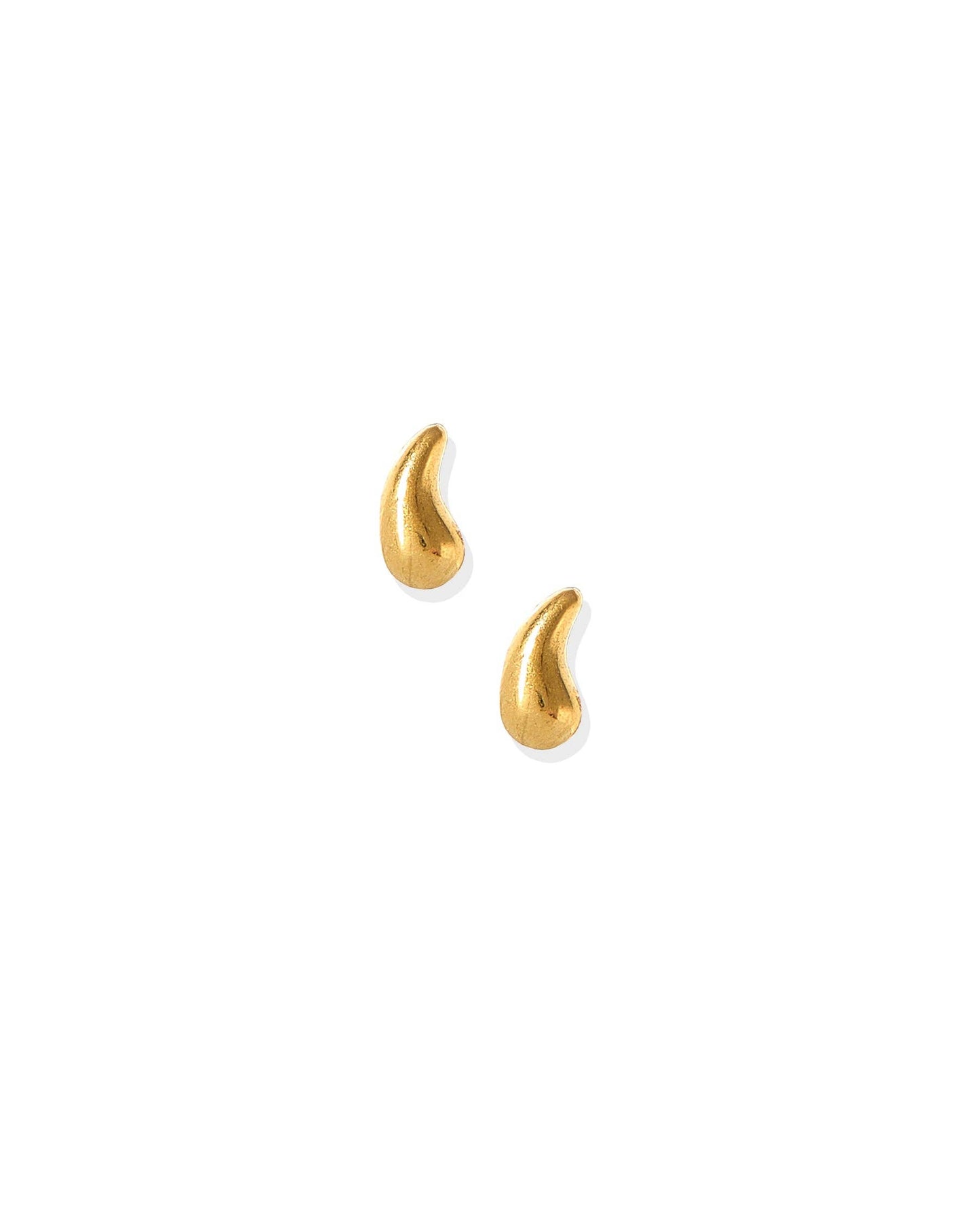 Screwback Stud Earrings - Emma Gold