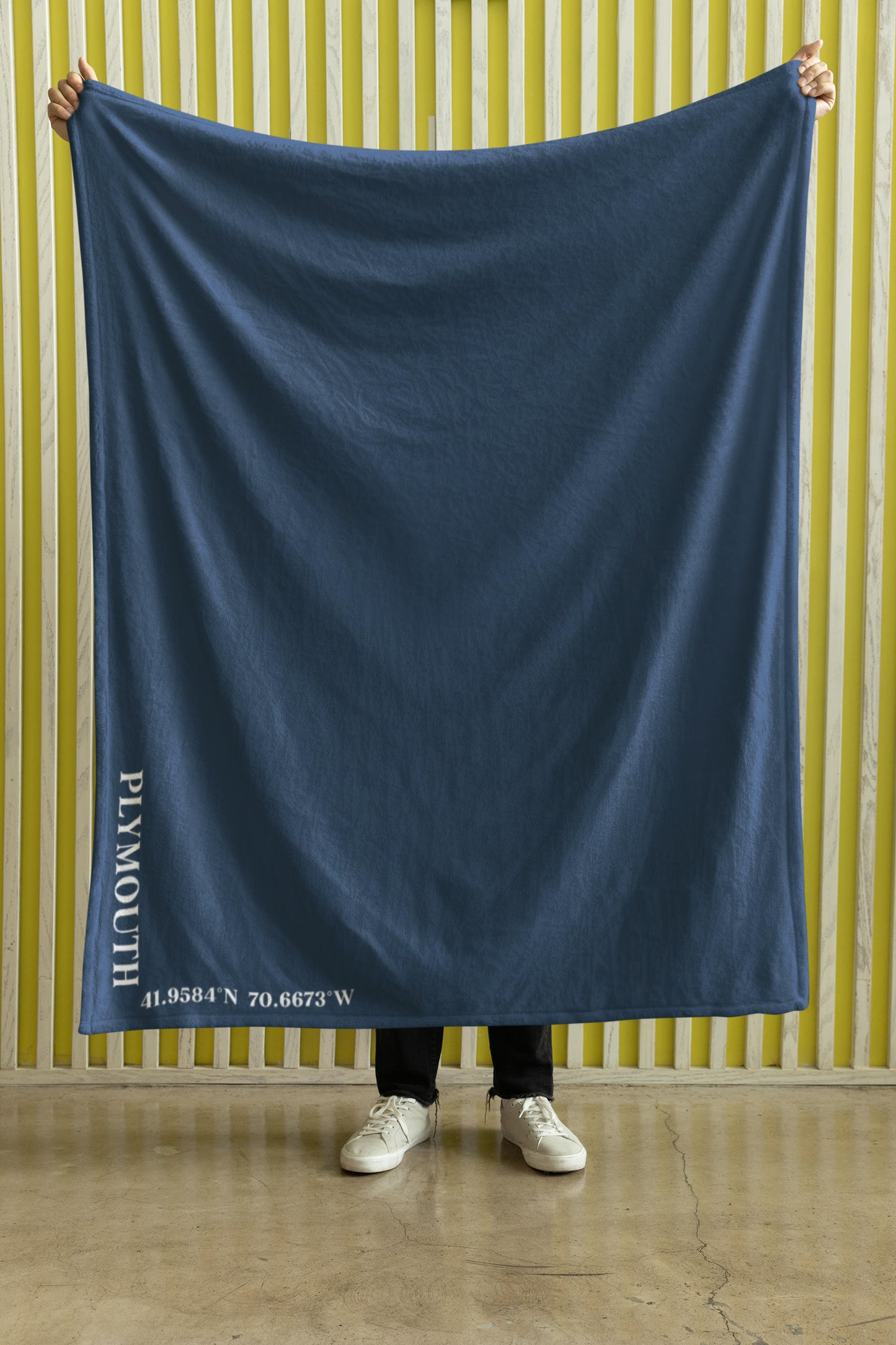 Plymouth Sweatshirt Blanket