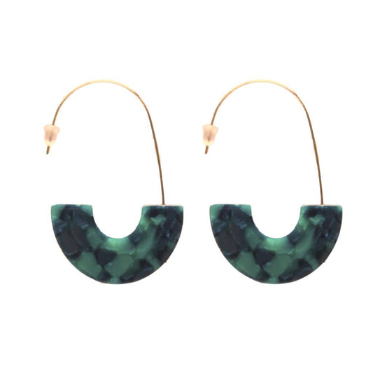 Emerald Green Tortoise Threaders