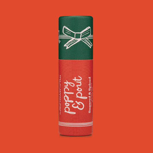 Poppy & Pout Lip Balm: Sugared & Spiced
