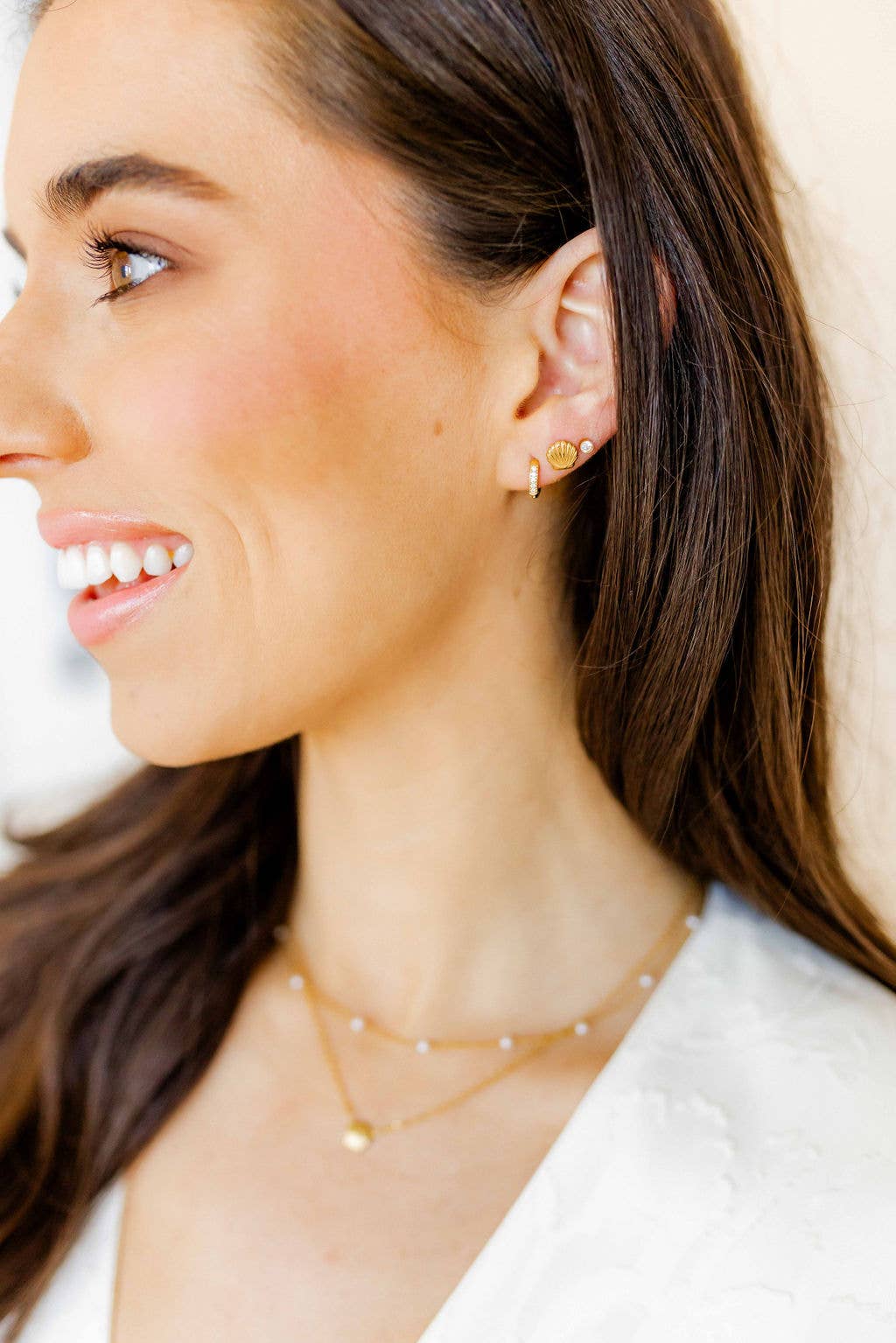 Screwback Stud Earrings - Marina