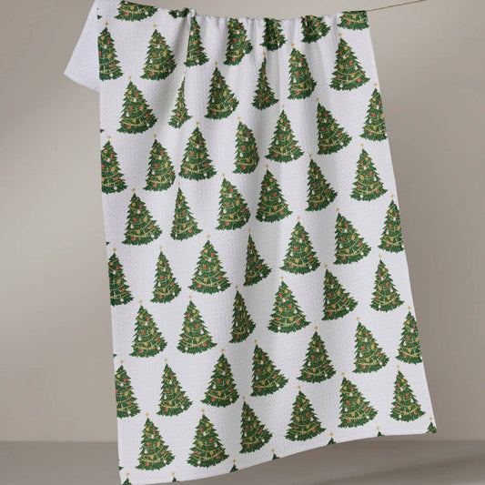 Decked Out Tea Towel