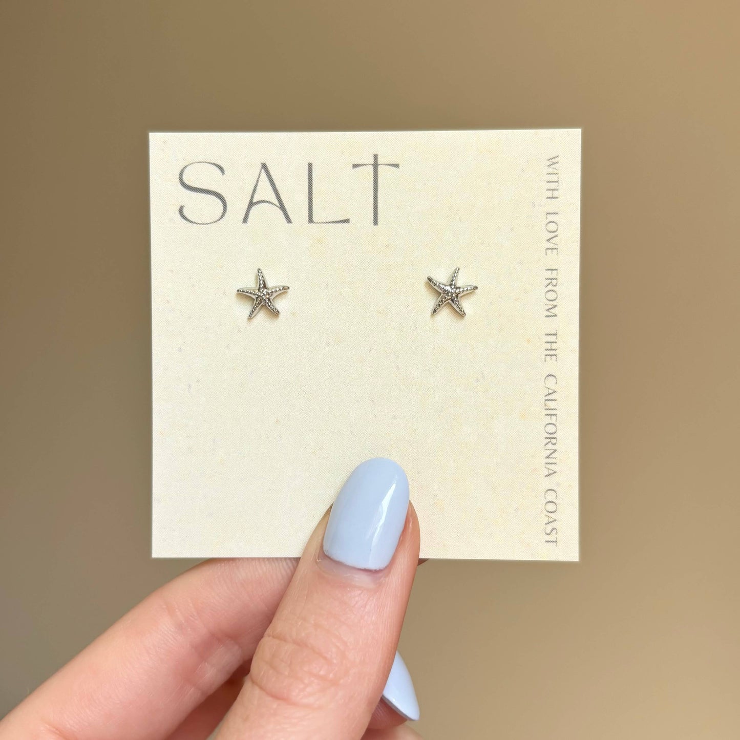STARFISH STUDS | silver (