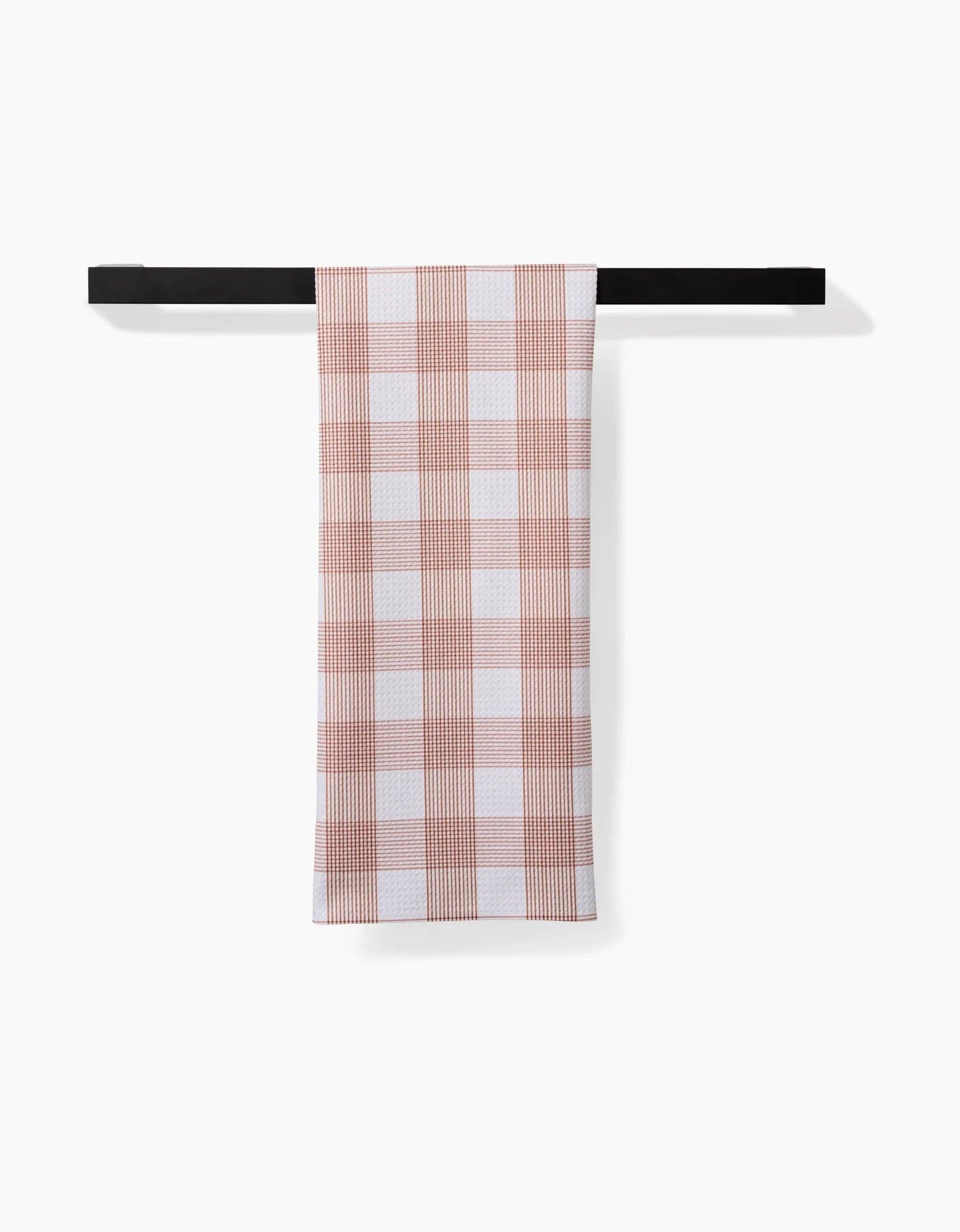 Vintage Gingham Natural Tea Towel