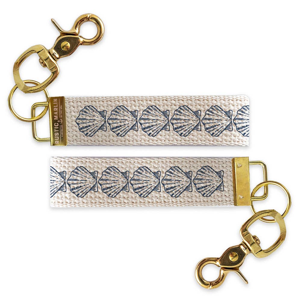Scallop Shells Keychain