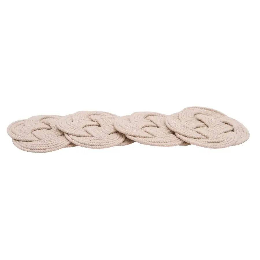 Sereia Coastal Knot Coasters Set 4