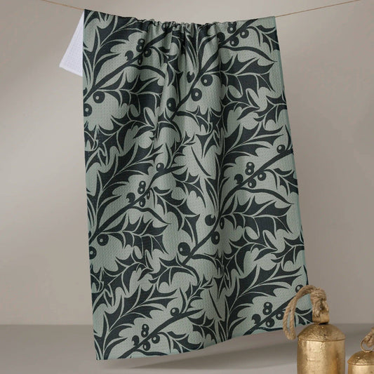 Winter Foliage Tea Towel