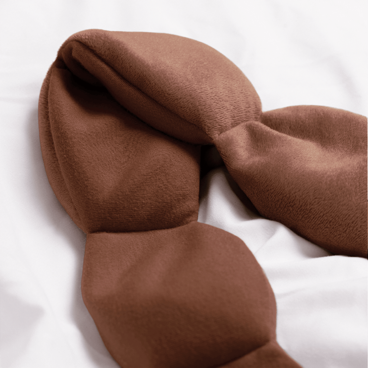 Nodpod : Mocha Weighted Sleep Mask - Eye Mask