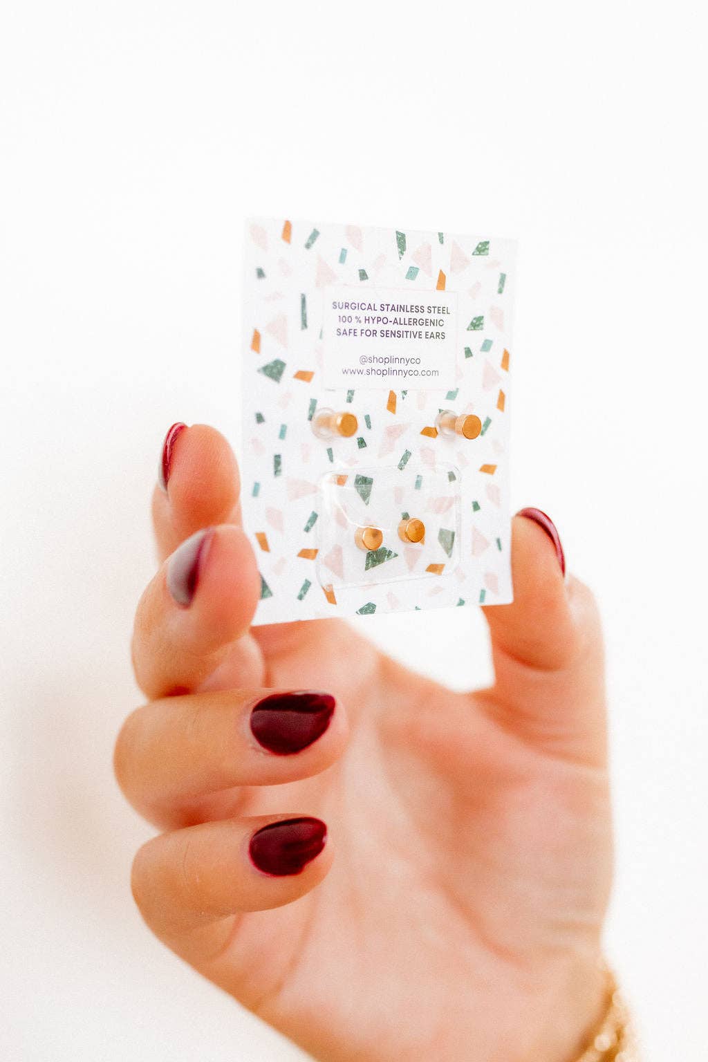 Screwback Stud Earrings - Bella Butterfly