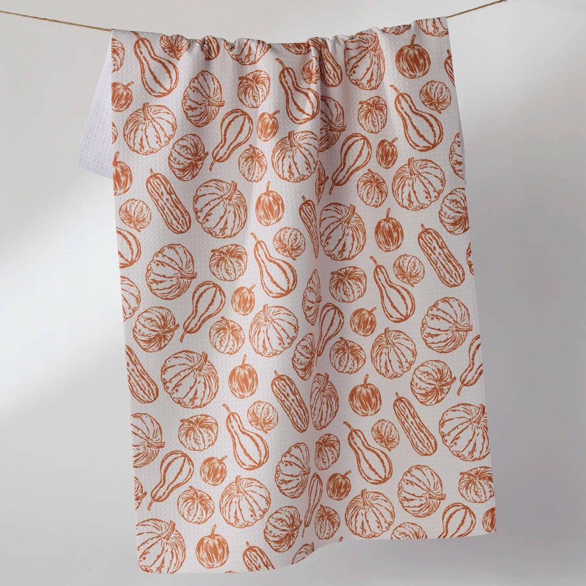 Harvest Sketch Tea Towel
