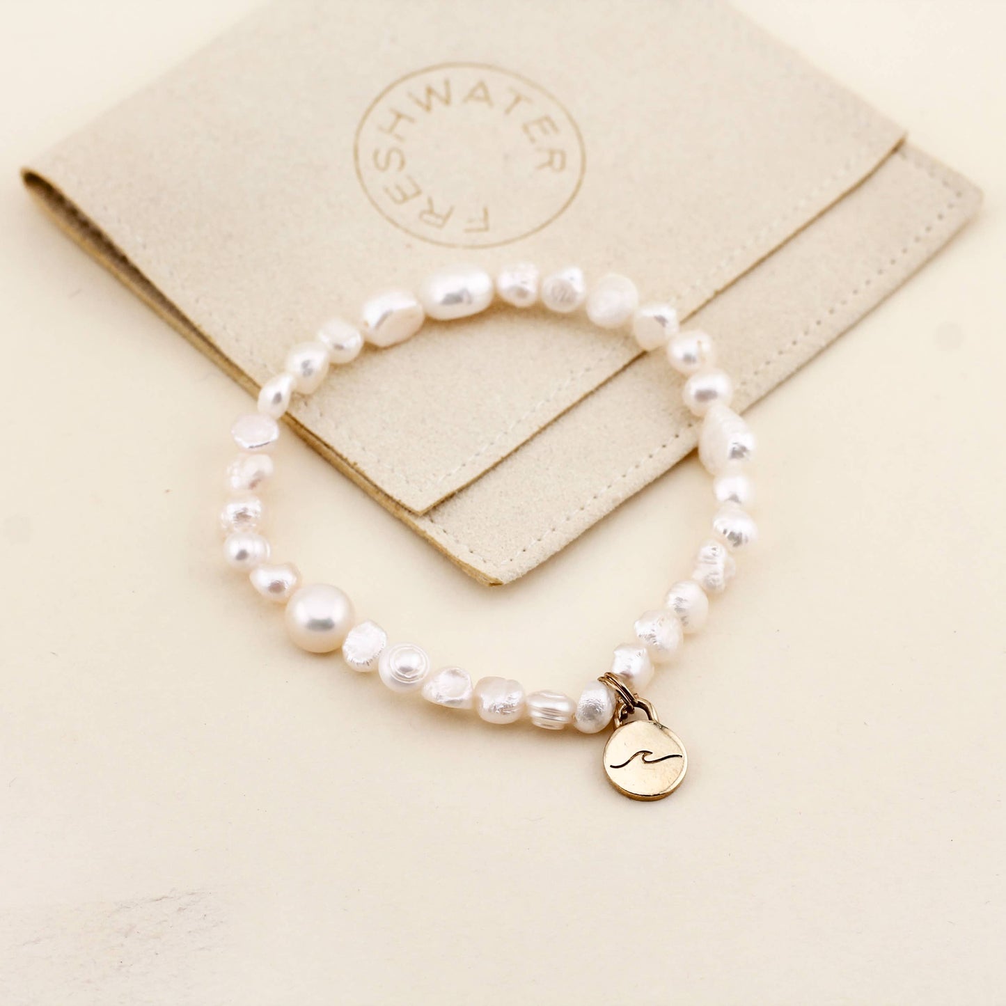 Freshwater Pearl Beaded Bracelet