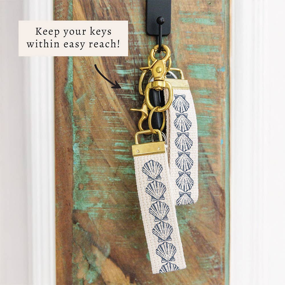 Scallop Shells Keychain
