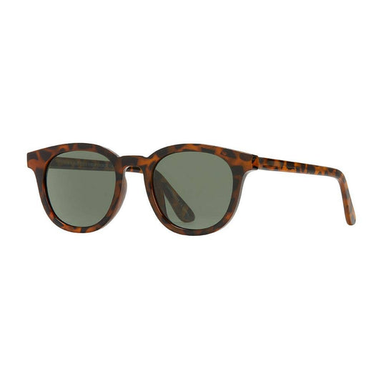 Gram Sunglasses - Walnut Tortoise / Grey-Green Polarized Lens