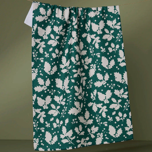 Hollyday Tea Towel