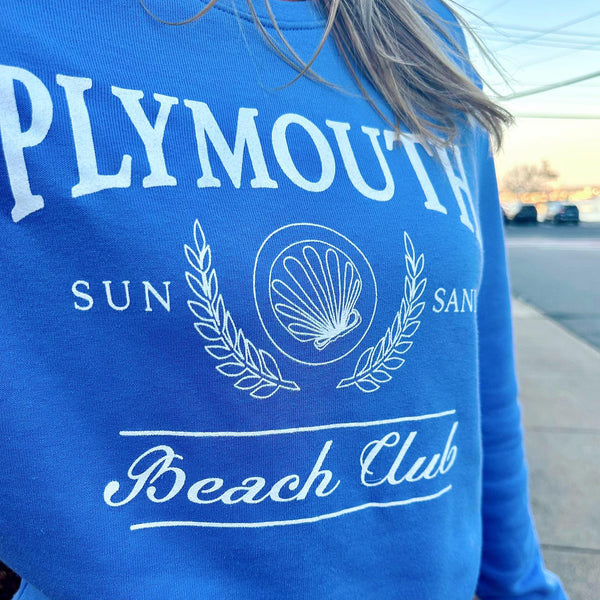 Plymouth Beach Club Crew - Periwinkle