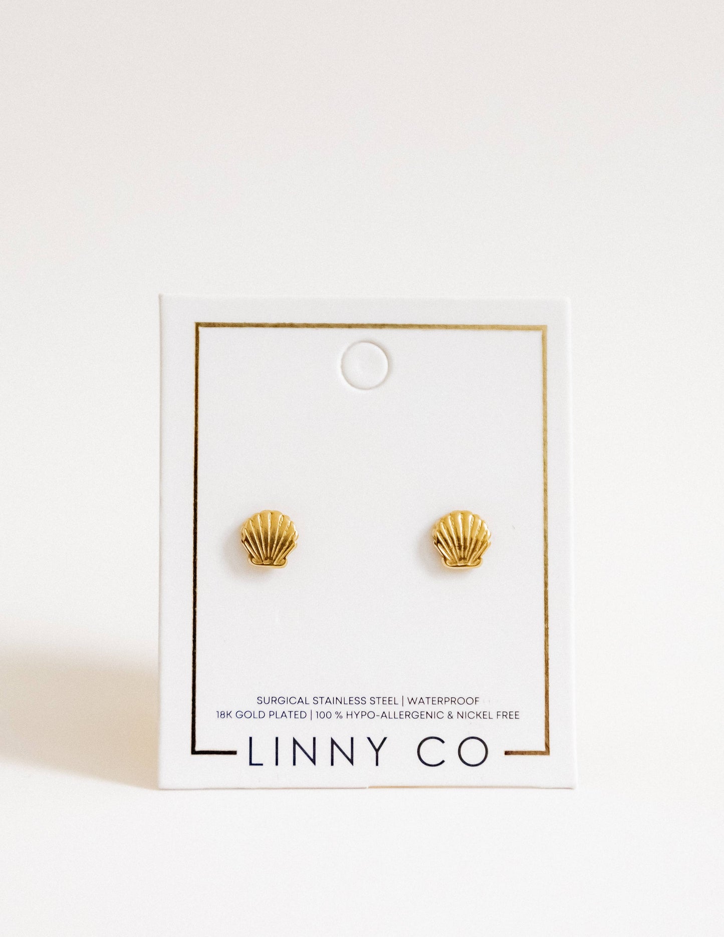 Screwback Stud Earrings - Marina
