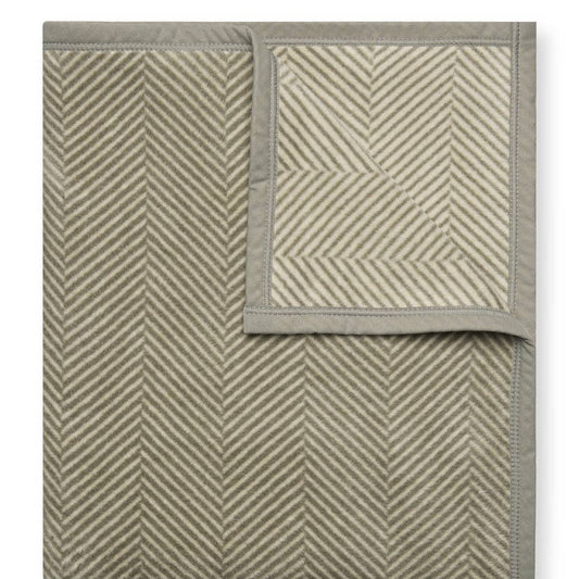 Harborview Herringbone Dune Blanket: Original Size