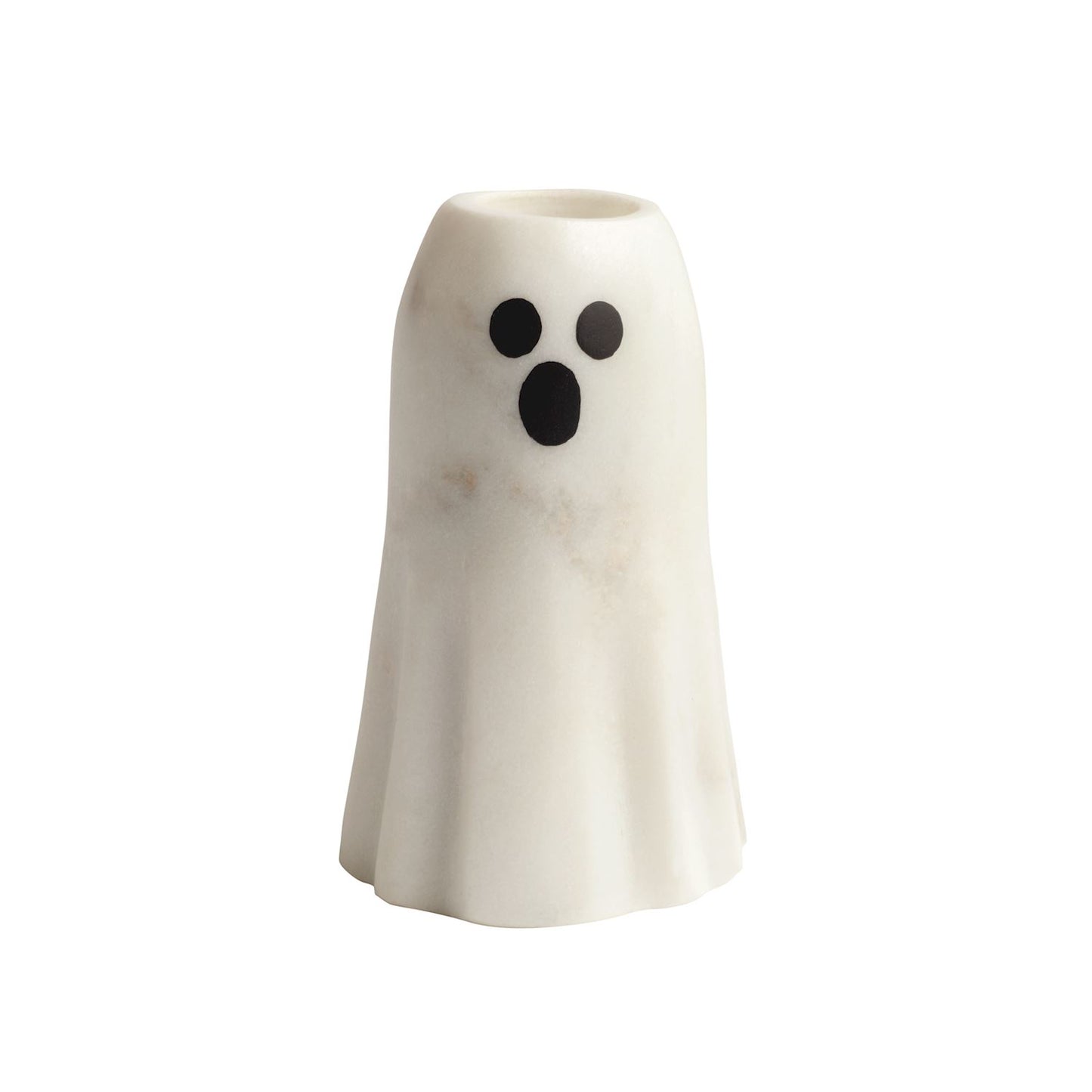 Marble Ghost Taper Holder