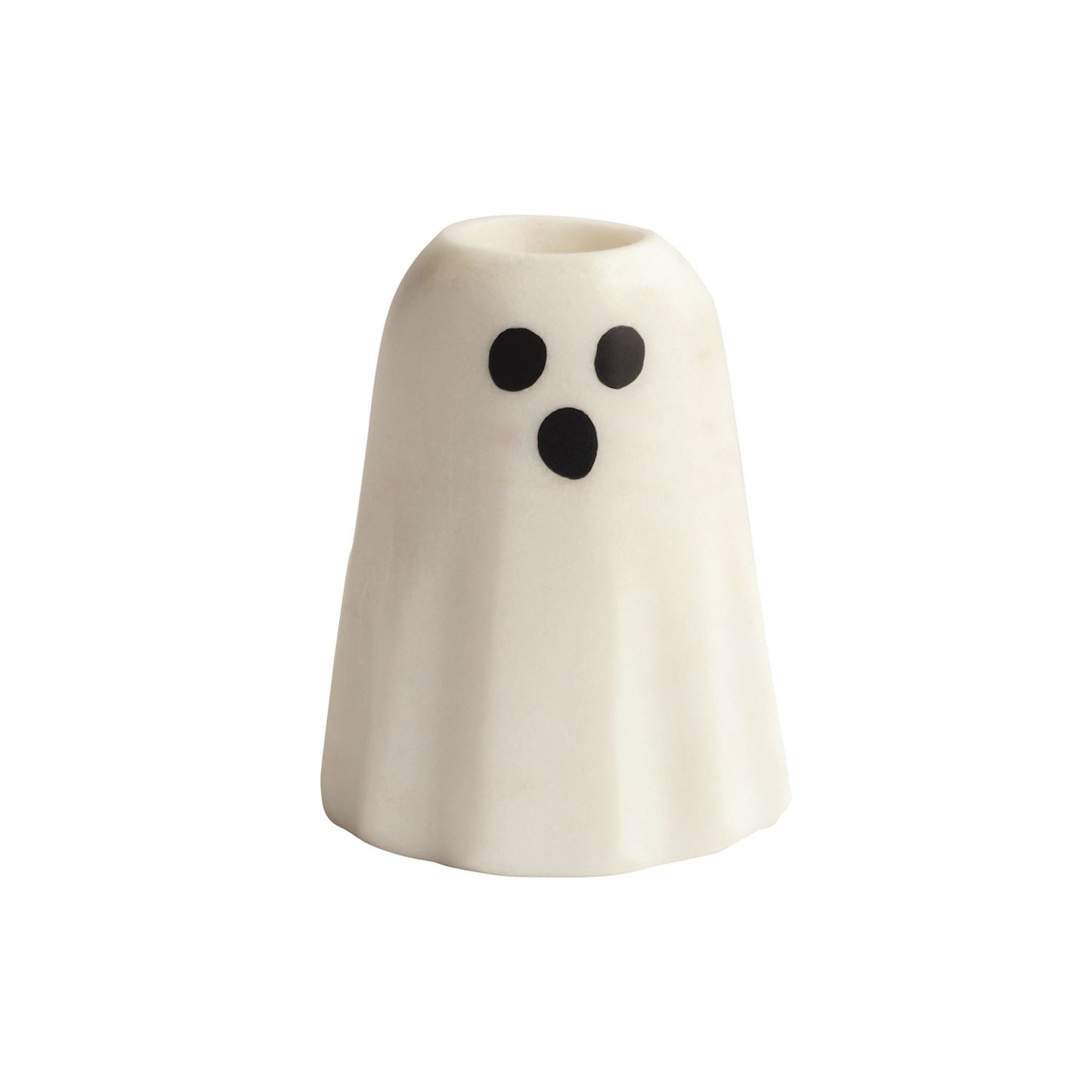 Marble Ghost Taper Holder