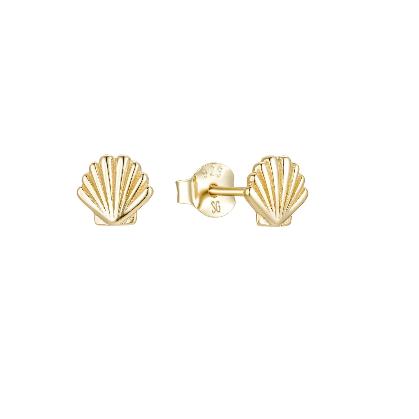 Keeli Earrings: Gold