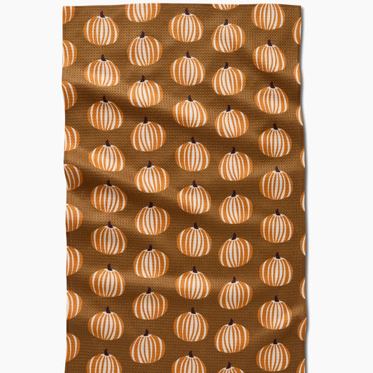 Dancing Pumpkins Tea Towel