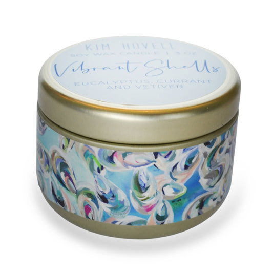 Kim Hovell Collection - Vibrant Shells Mini Candle