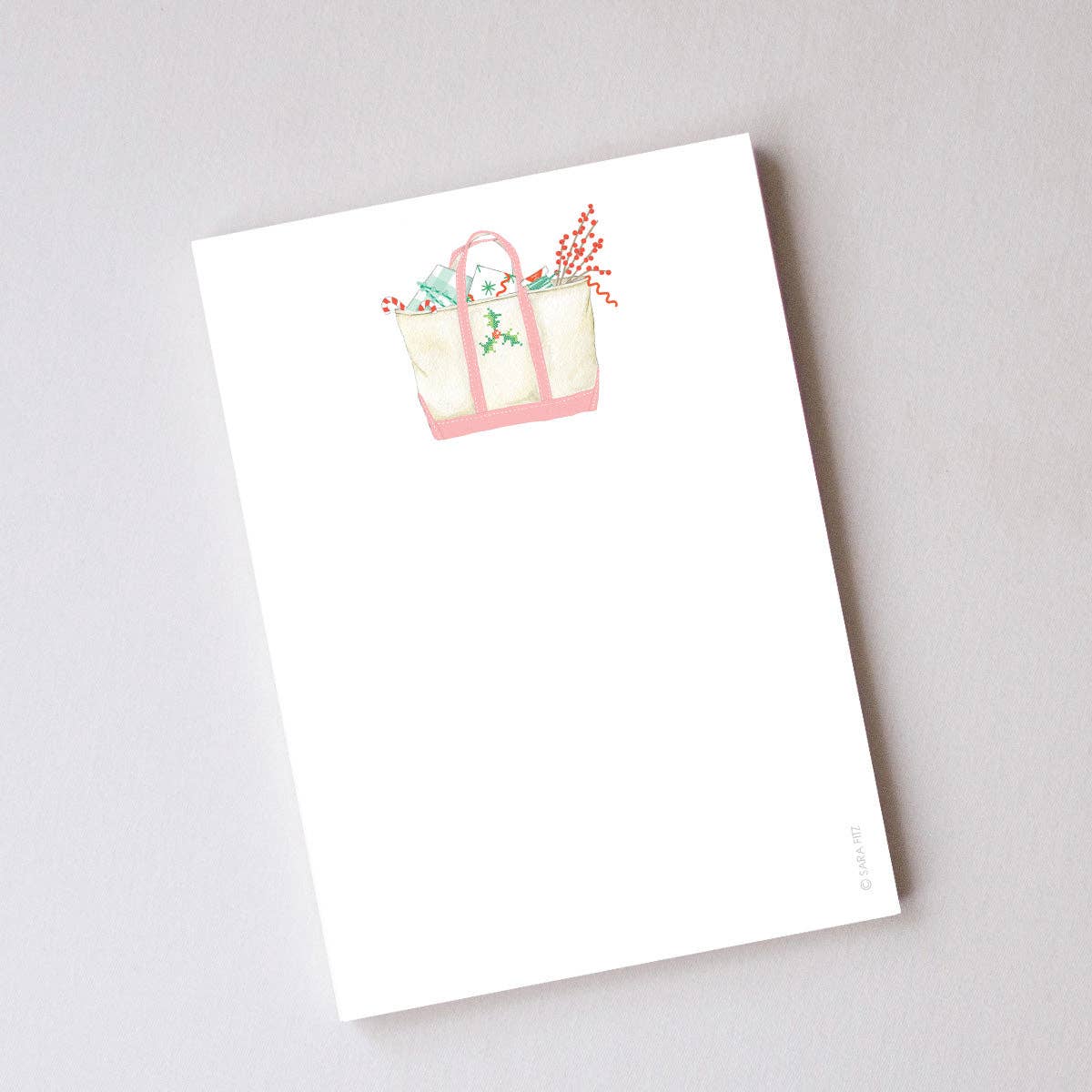 Holiday Tote Notepad