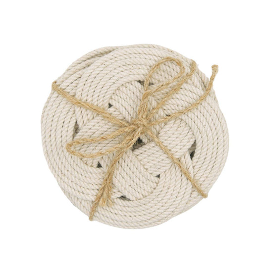 Sereia Coastal Knot Coasters Set 4